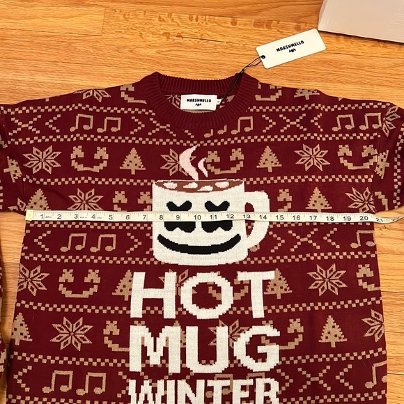 NWT Marshmello unisex winter sweater - Picture 3 of 6